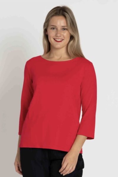 MELA PURDIE - F01 283 Elbow Top Geranium