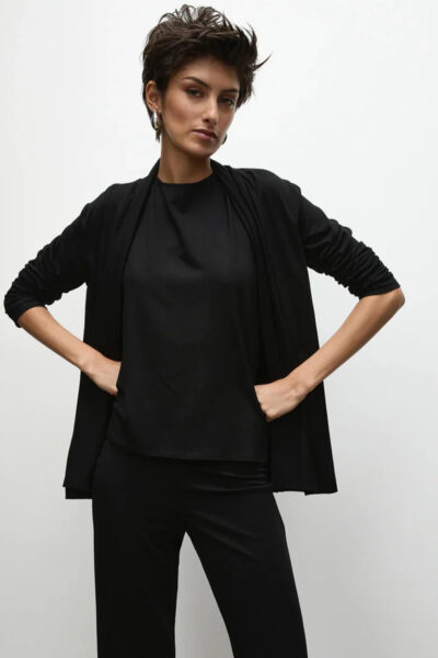 MELA PURDIE - F01 4173 Pull On Jacket Black