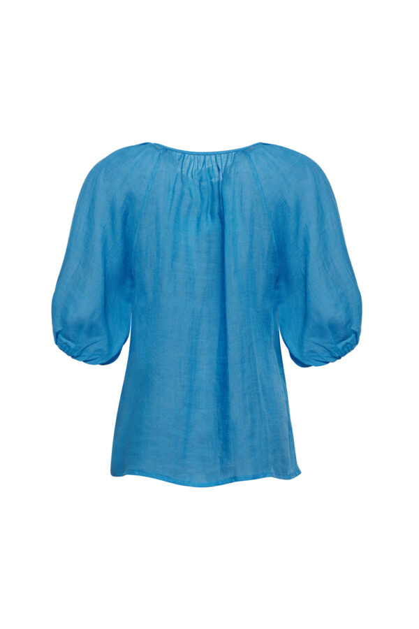 Madly Sweetly - Colourwheel Shirt MS1411PL - Azure - Image 3