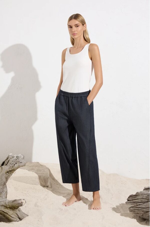 Mela Purdie - Cross Pant Navy - Image 4