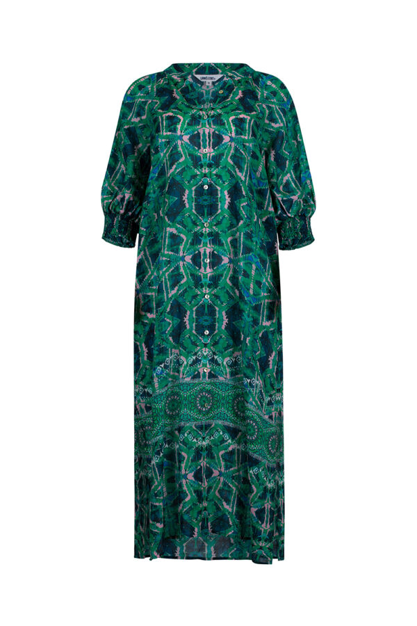 LOOBIES Story - Gia Shift Dress LS2827 - Kelly Green - Image 3