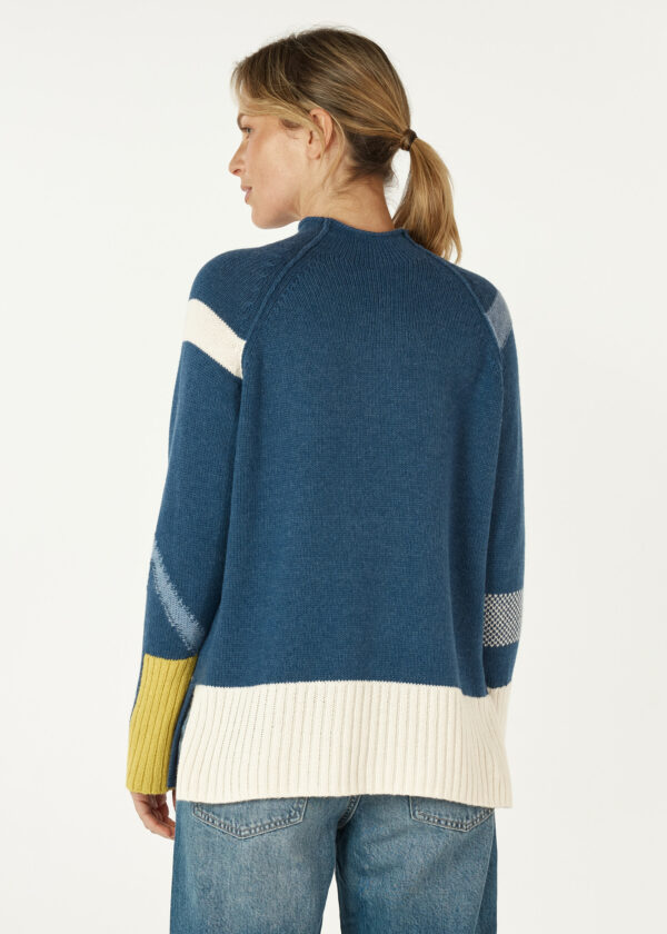 ZAKET & Plover - Road Map Jumper ZP7104 - Denim - Image 3