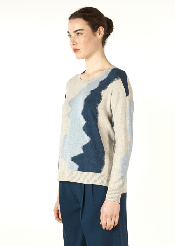 ZACKET & PLOVER - Valley Girl Jumper ZP7107 -Marl - Image 3