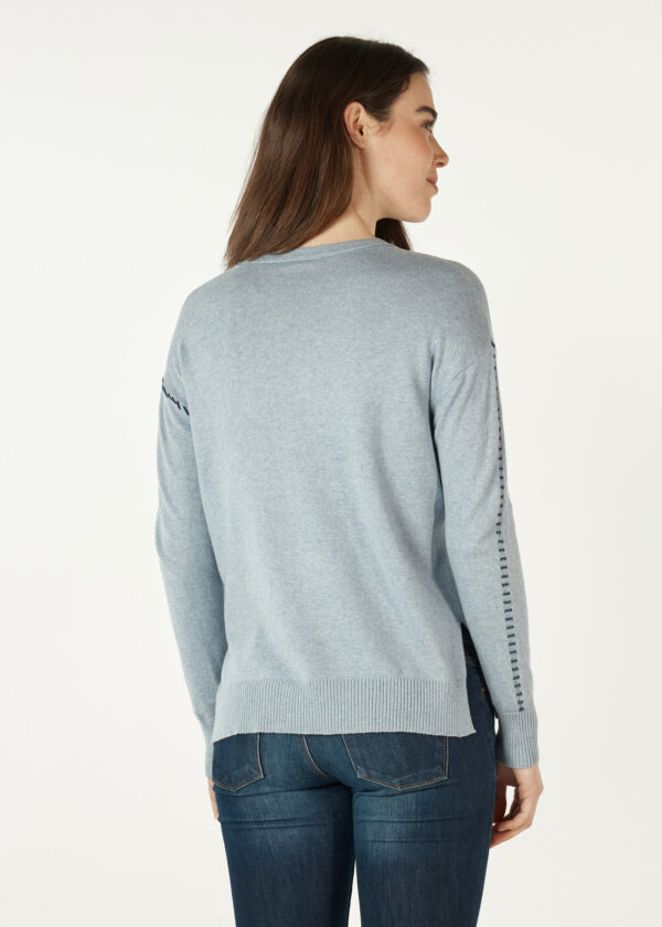 ZAKET & Plover - Super Star Jumper ZP7138 - Chambray - Image 5