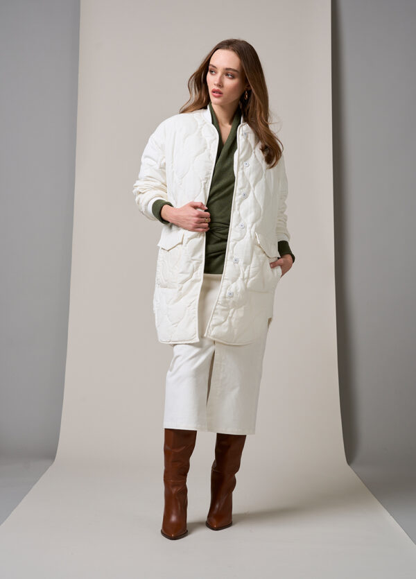 LOOBIES STORY-Balmoral Coat LS2972 Winter white