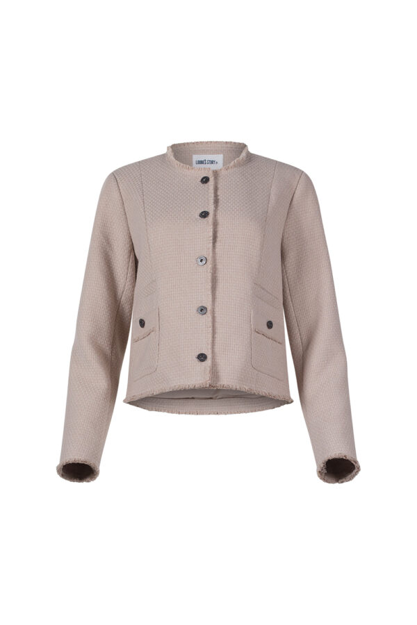 LOOBIES STORY -Scotti Jacket LS 2976 Latte - Image 4