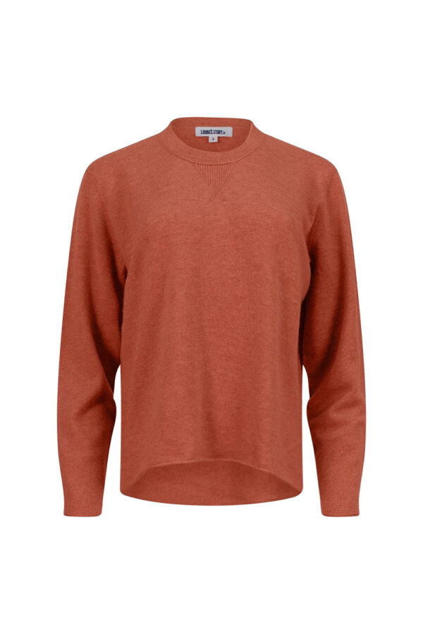 LOOBIES STORY -LSK2526 Juniper Sweater (Persimmon Marle) - Image 3