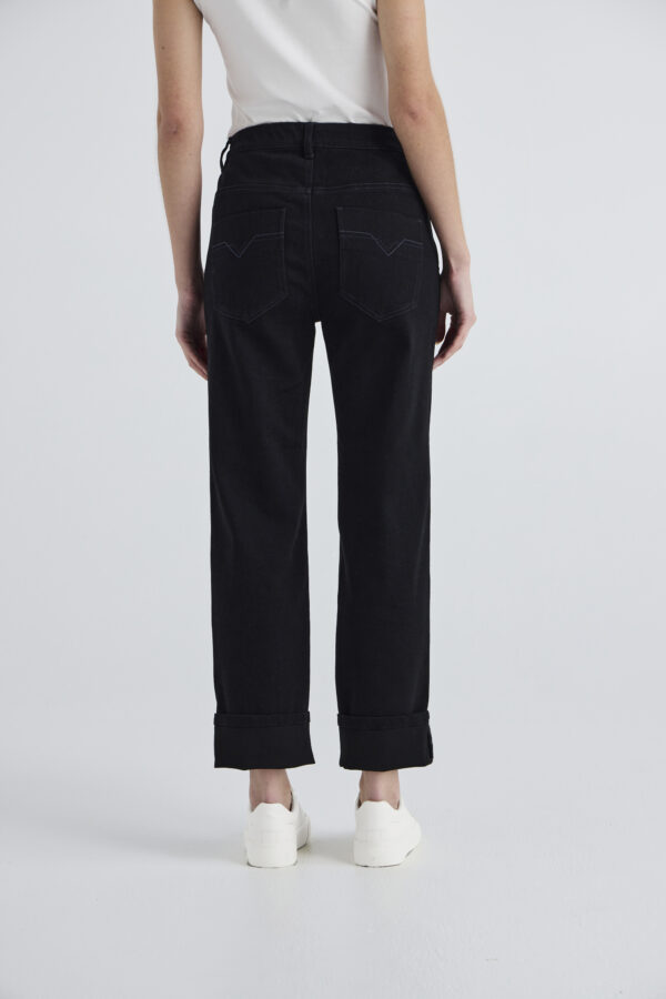 Lania- Legal Wide Jean 3475A - Black - Image 2