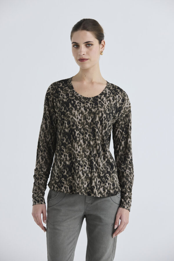 Lania - Jagger Top 3713 - Khaki - Image 2