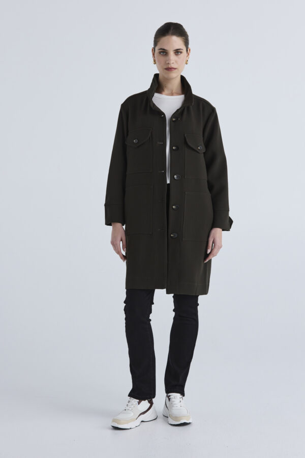 Lania - Raft Coat 3755 - Army - Image 2