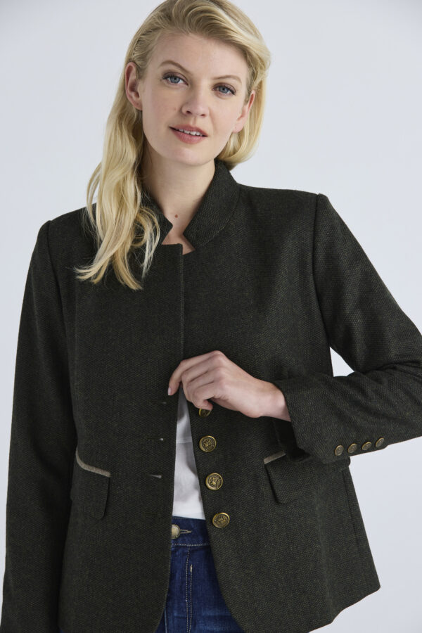 Lania - Saddle Jacket 3773 - Military - Image 2