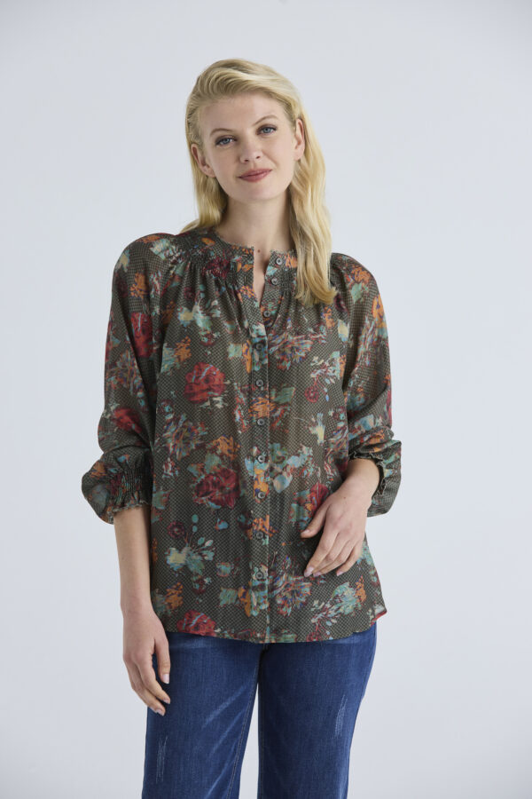 Lania - Tuscan Shirt 3776 - Tuscan Print