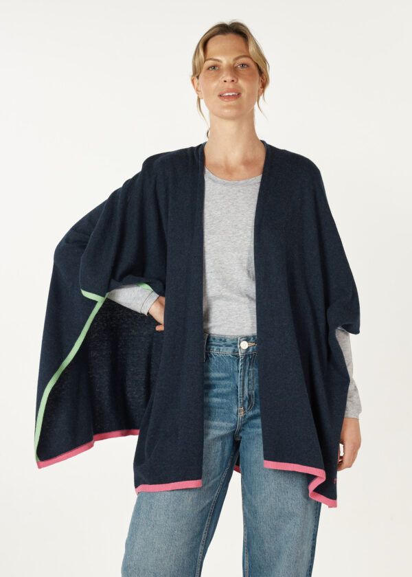 ZAKET & Plover - Poncho ZP7153 - Denim - Image 2