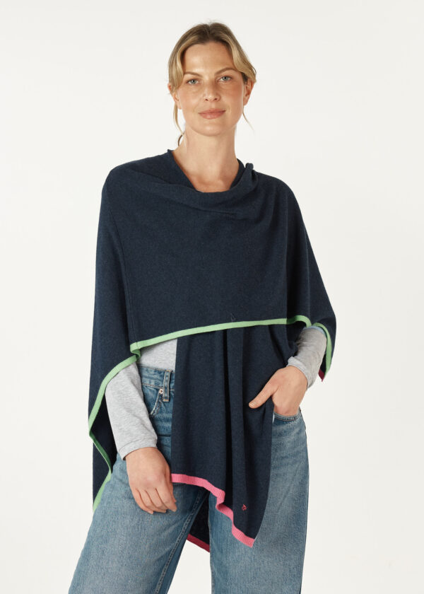 ZAKET & Plover - Poncho ZP7153 - Denim