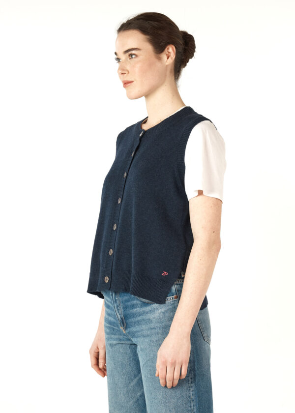 ZAKET & Plover - Essential Button Vest ZP7152 - Denim - Image 6