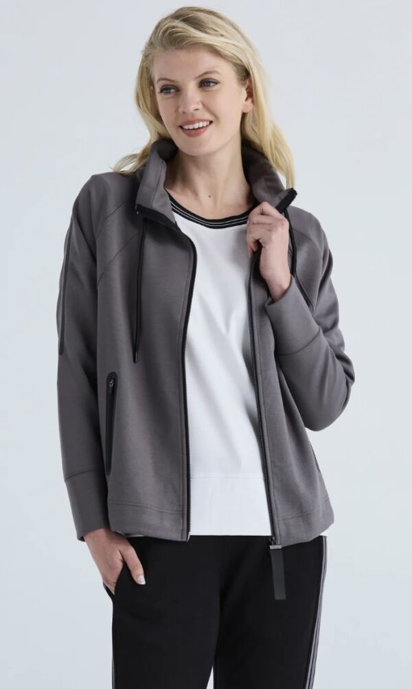 Lania - Chiara Jacket 3564A - Iron - Image 4