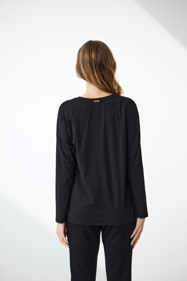 NEWPORT- Domino Casual Tee - Black 29347 - Image 3