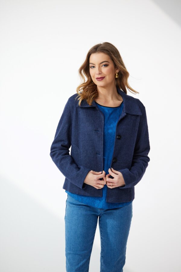 Newport - Whitney Wool Blend Jacket NP29616 - Denim