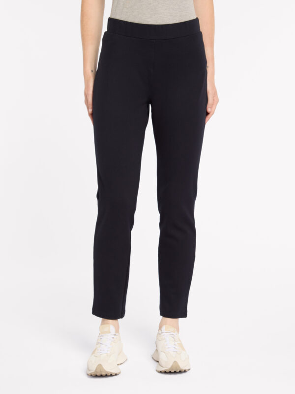 Marco Polo - Full Length Pull On Ponte Pant YTMP8005 - Navy - Image 2