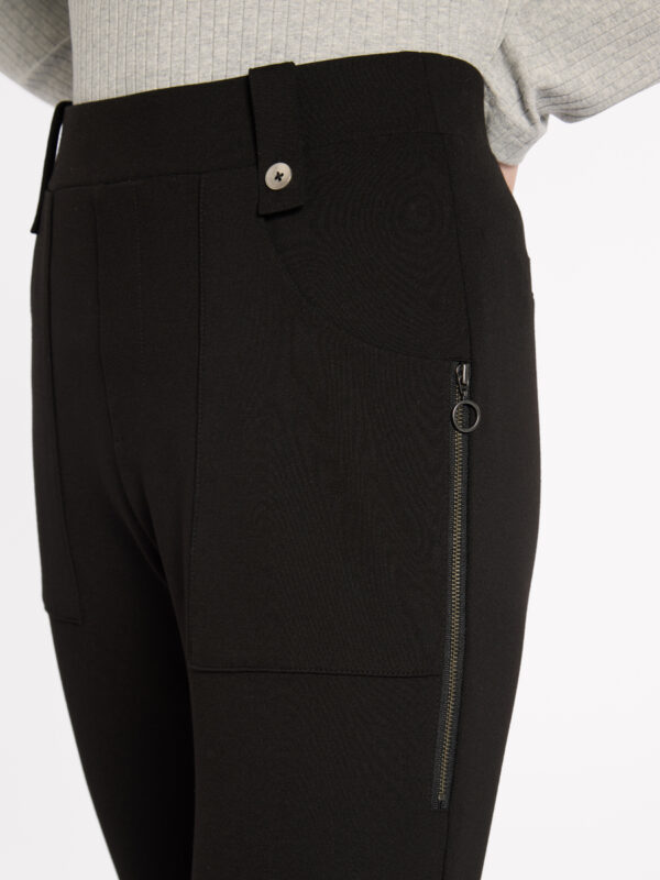 Marco Polo - Utility Ponte Pant YTMP8270 - Black - Image 2