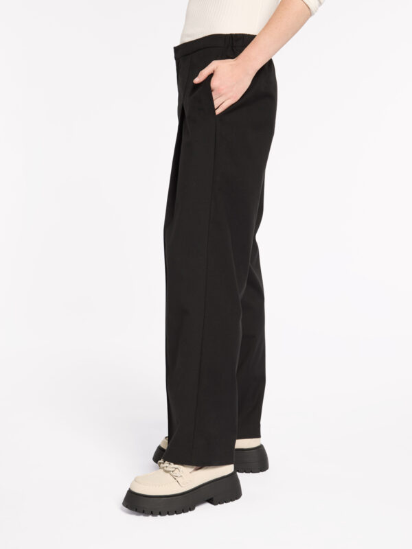 Marco Polo - Wide Leg Trouser YTMP8275 - Black - Image 3