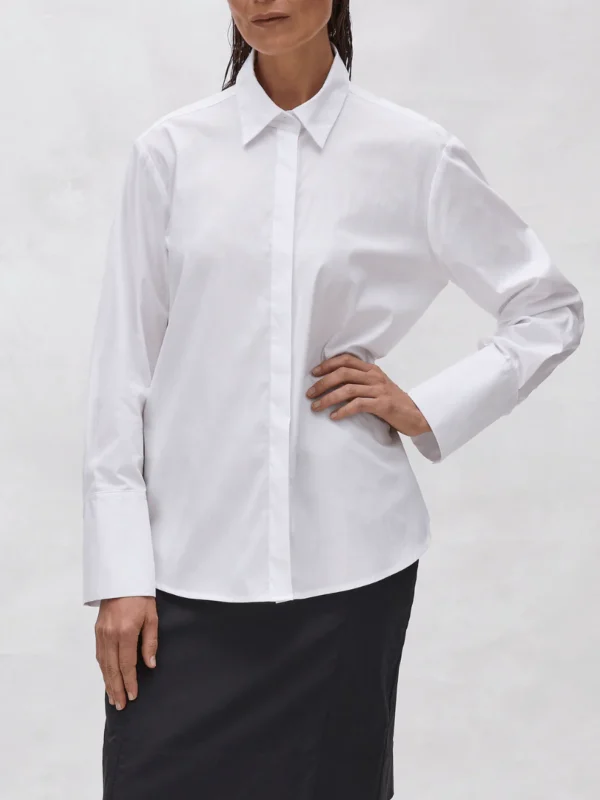 Mela Purdie - Smooth Shirt F65 8560 - White - Image 4