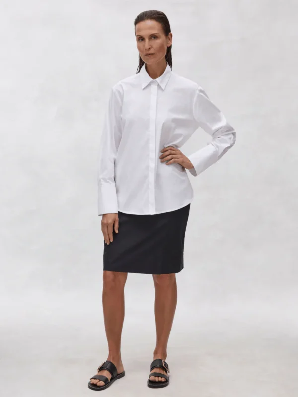 Mela Purdie - Smooth Shirt F65 8560 - White