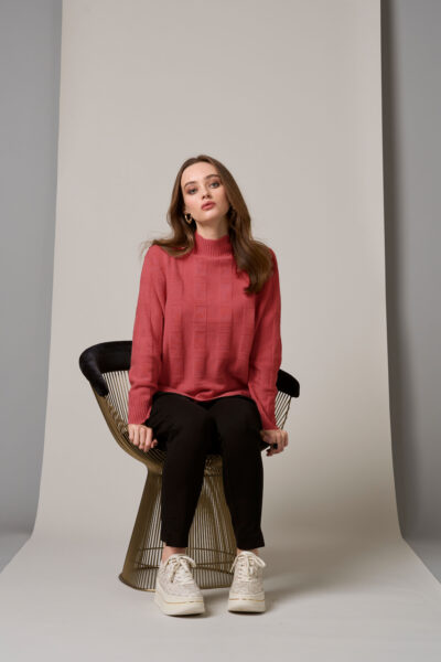 LOOBIES STORY- LSK2521 Pippa Sweater (Persimmon)