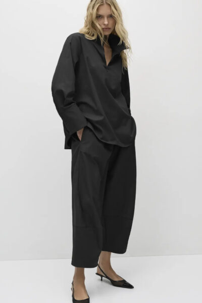 MELA PURDIE- Cone Pant-Black F416 1924
