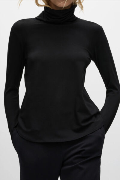 MELA PURDIE - Turtle Neck Top F01 8663