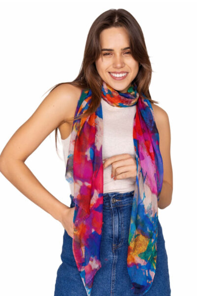 D LUX- Ondine Abstract Flower -Multi