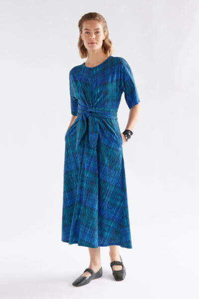 ELK-Khite T shirt Dress -Mikko Print