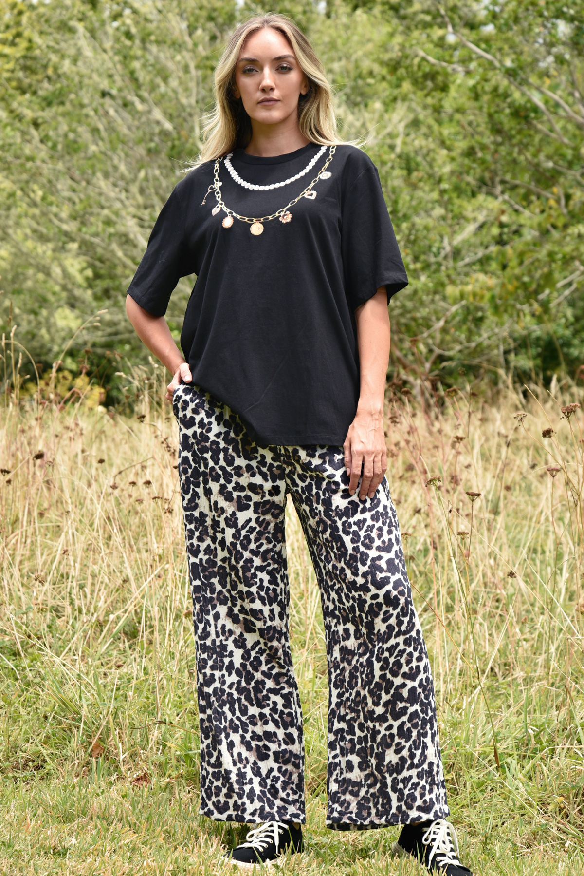 Curate by Trelise Cooper - Haute To Trot Pant - Leopard - Image 2