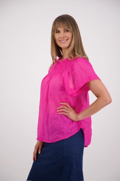 BRIARWOOD-Sally Top -Fuschia