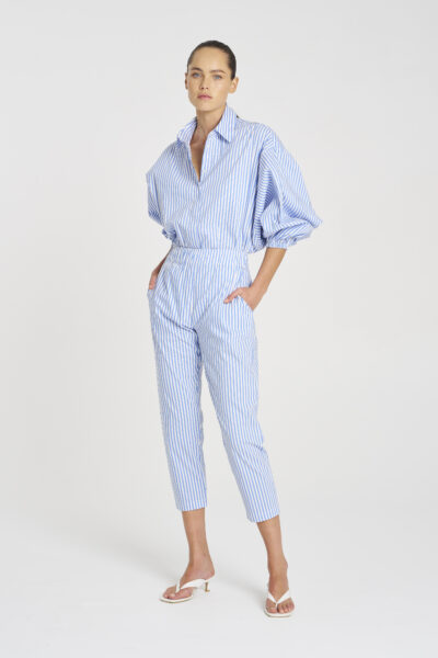 Mela Purdie - Nomad Pant F731 1478 - Miami/ White