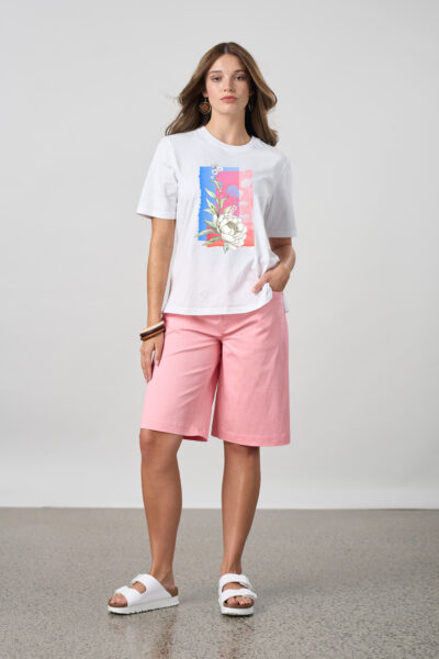Madly Sweetly - Outro Tee MS1746-White Melody