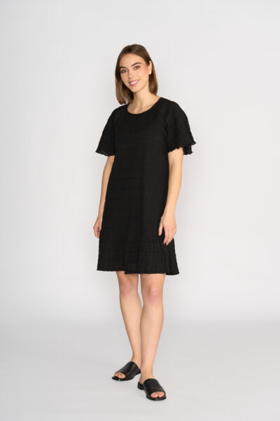 Knewe - Eclipse Dress K1048 - Black Texture