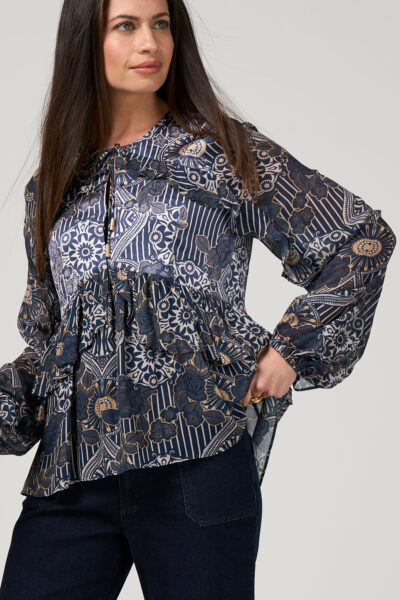 Loobie’s Story – Halcyon Blouse LS3244H