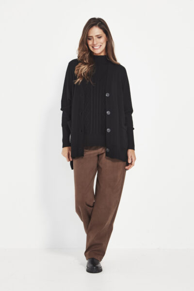 Verge – Cherish Cardi – Black