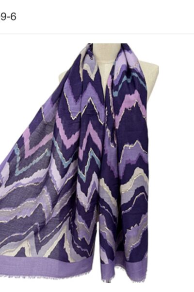 Frontline Scarf-Abstract Chevron -26409-6