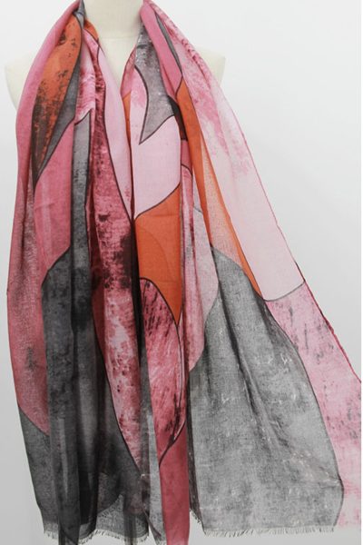 Frontline Scarf-Berries Abstract Scarf -26CSK-10