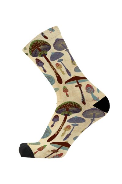 Red Fox Sox - Vintage Mushroom