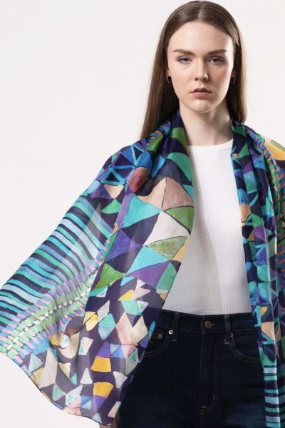 DLUX - Tessera Scarf - Navy