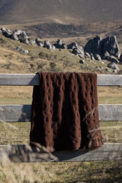 Noble Wilde - Liz Leaf Blanket - Maritime