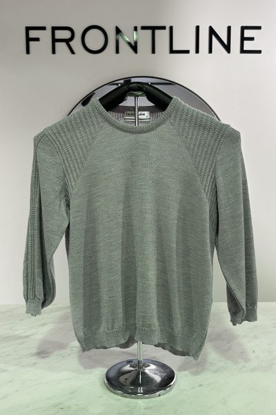Country Laine – CL0119 Rib Shoulder Jumper – Silver
