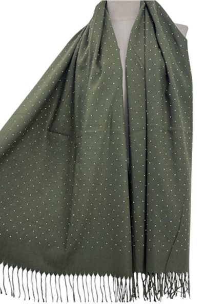 Frontline Scarf - Khaki/Diamante Spot - 70TZ1-43