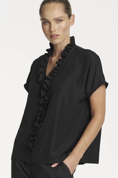 Mela Purdie - Lariat Shell - Black
