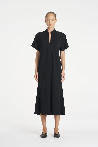 Mela Purdie - Tab Flip Dress F007 3072 - Black (Presale)