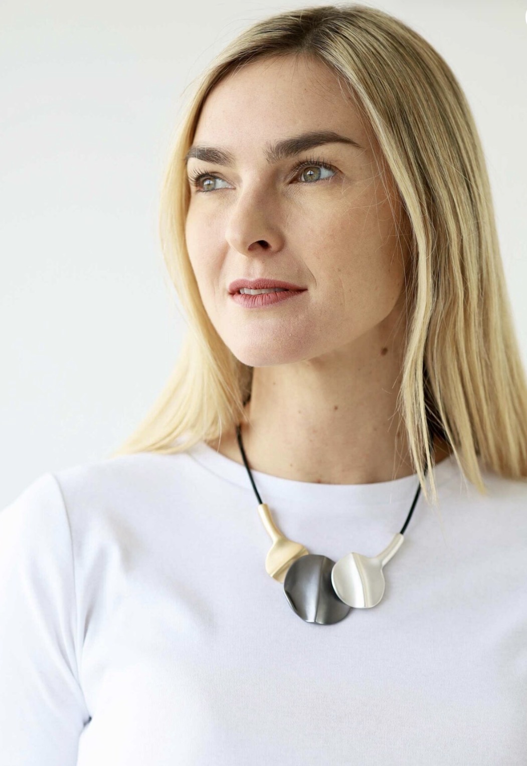 Archer House - Triple Disc Necklace