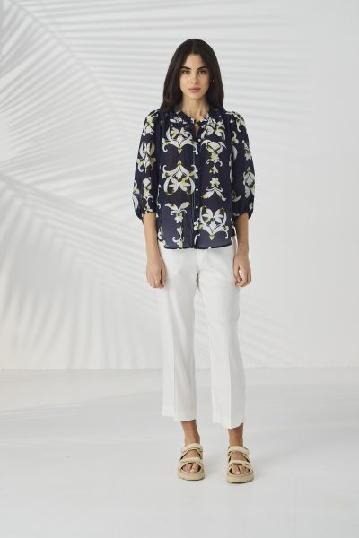 Lania - Montage Shirt LA4020 - Indigo